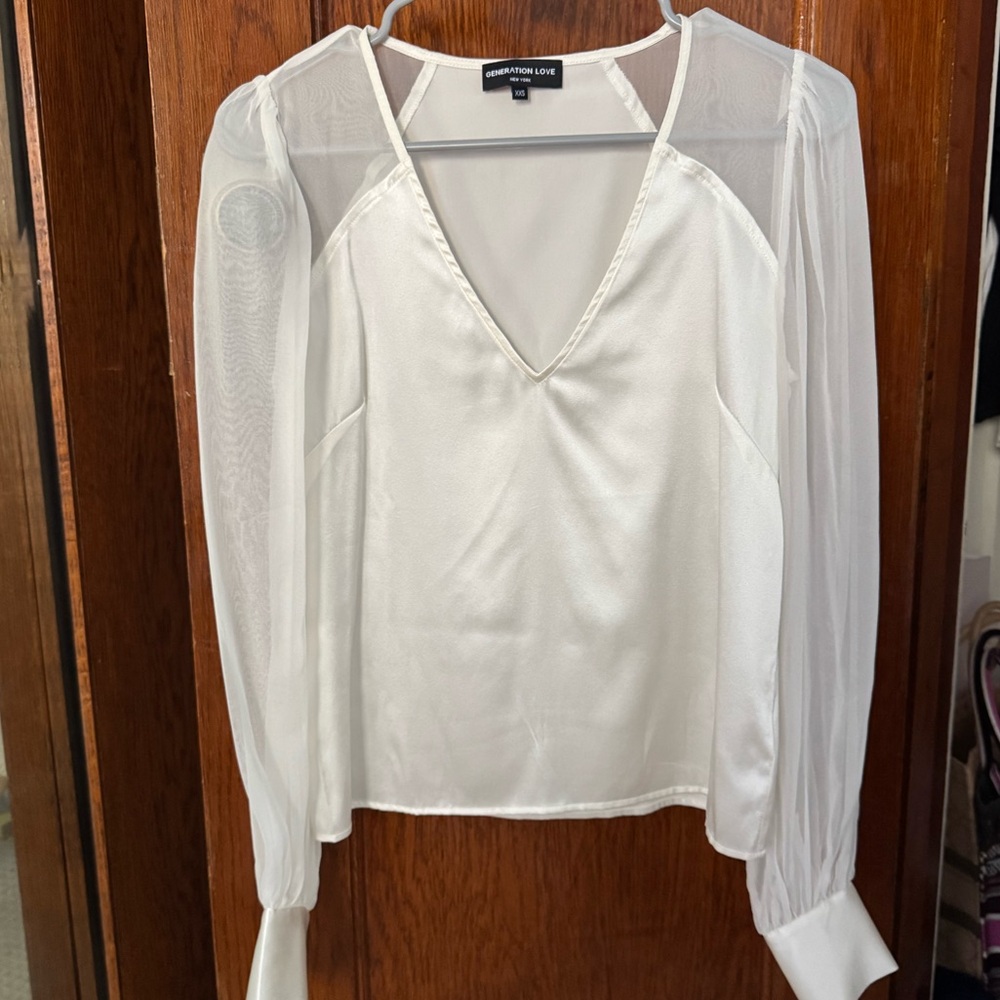 Generation Love Elora Satin Blouse